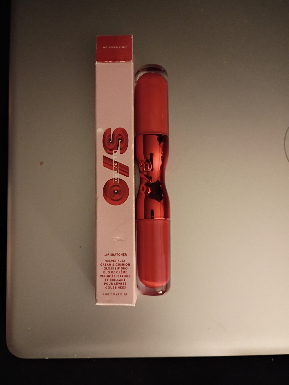 ONE/SIZE Lip Snatcher Duo Gloss & Cream Lip Balm - Red